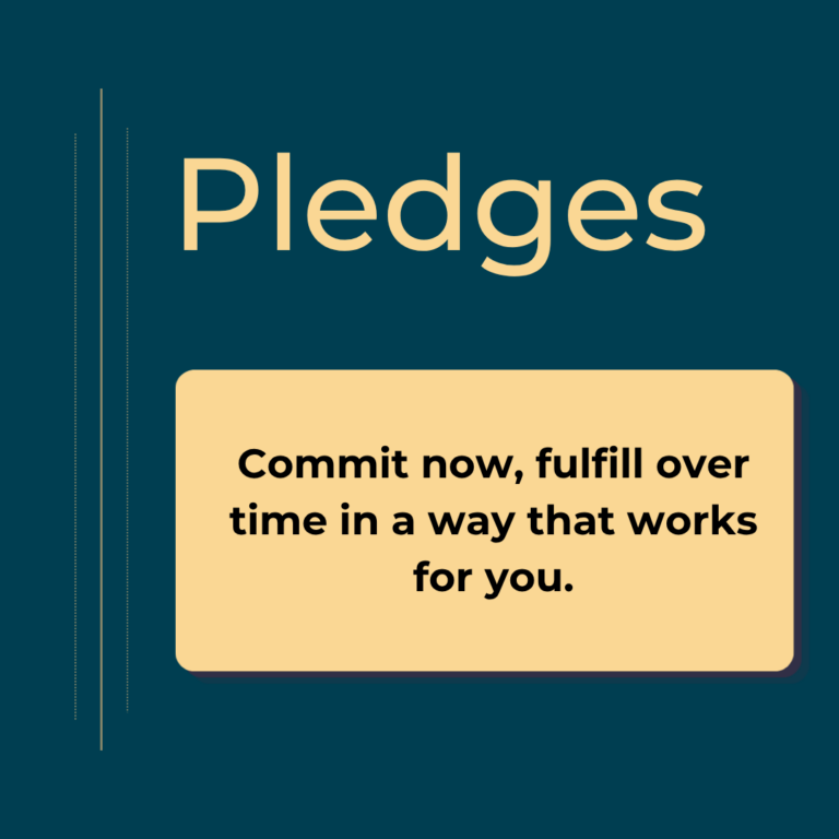Pledges